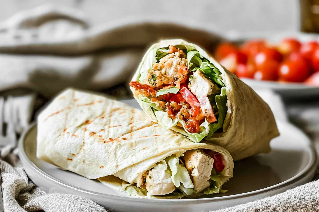 Chicken Caesar Wraps