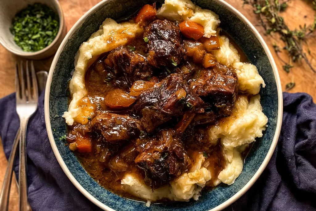 Cider Braised Short Ribs - Comfort Food Heaven
