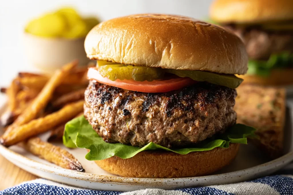 Classic Beef Burgers on the Grill