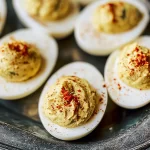 Classic Deviled Eggs Platter – Perfect for Parties!