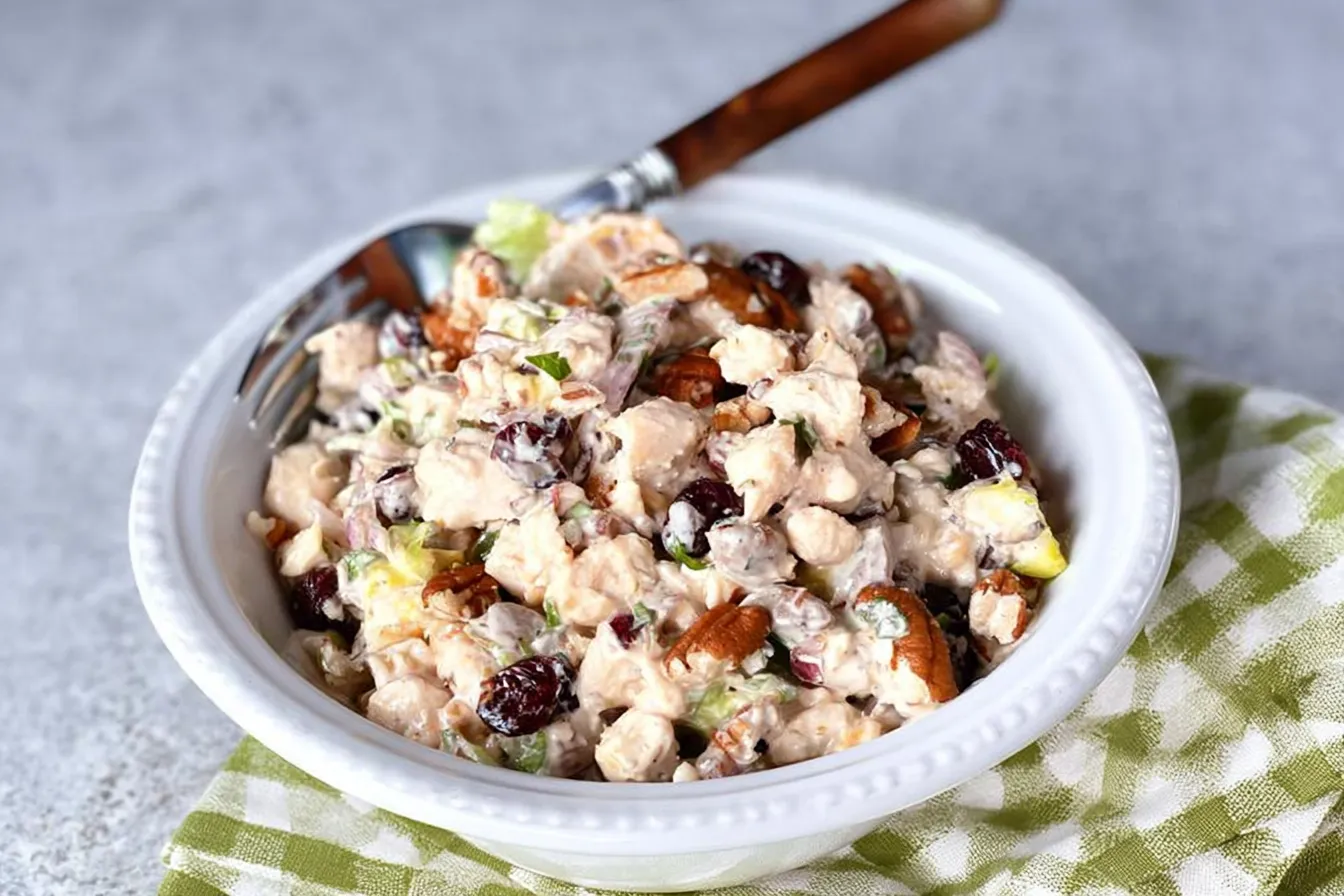 Cranberry Pecan Chicken Salad
