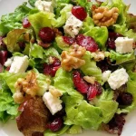Cranberry Walnut Salad: A Colorful and Tasty Dish
