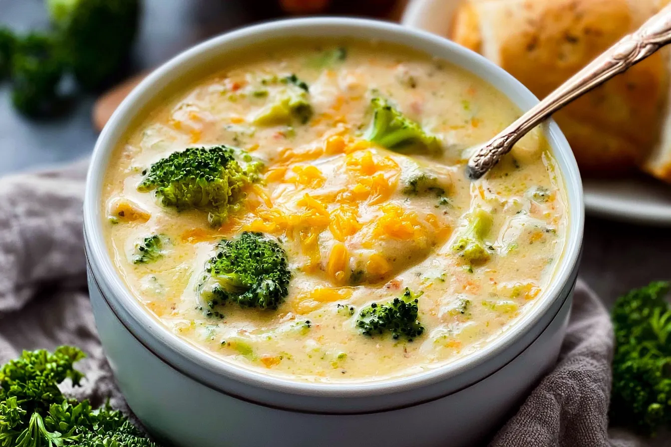 Creamy Broccoli Cheddar Soup – A Comforting Bowl