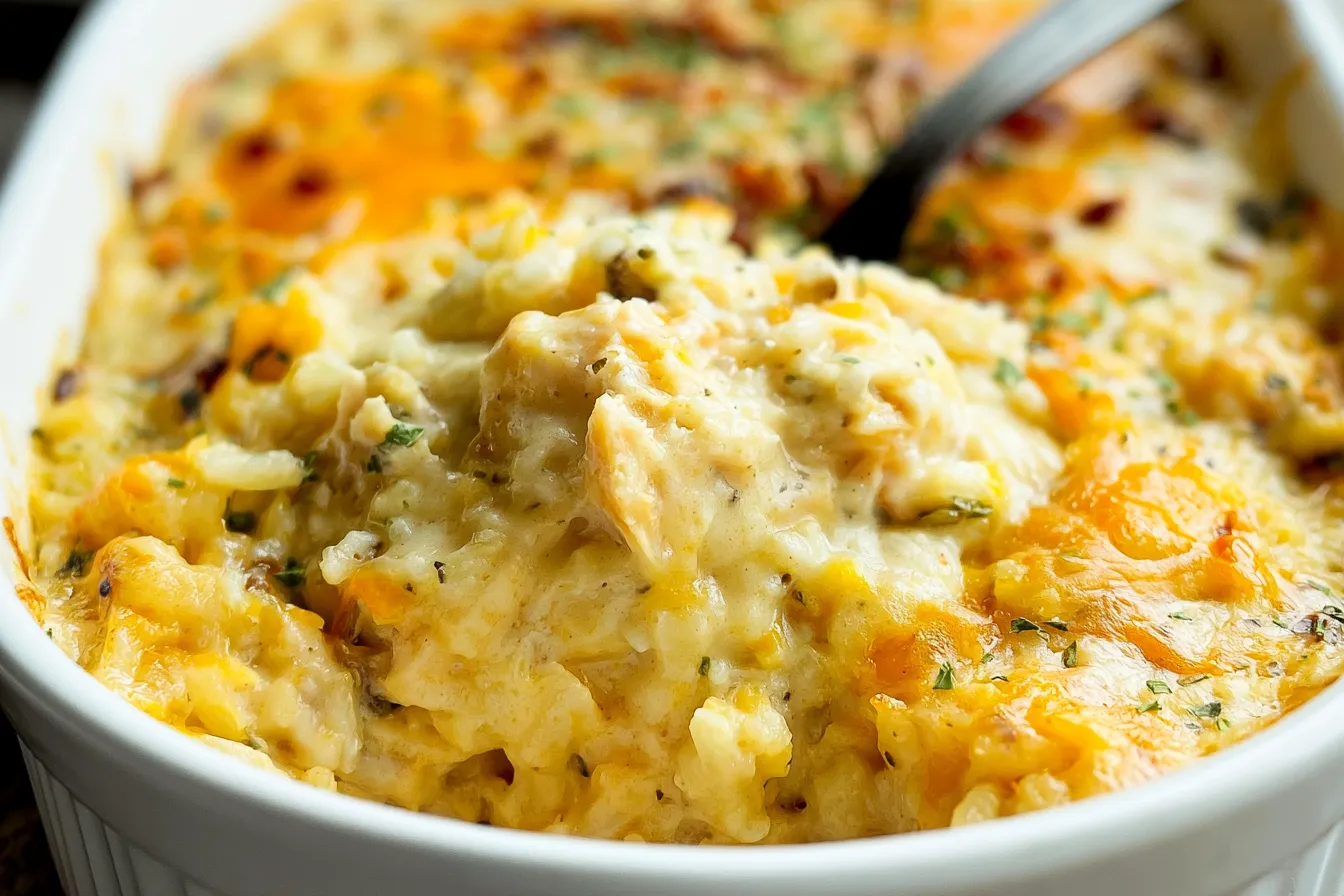 Creamy Chicken and Rice Casserole: A Comfort Food Delight! 2 Creamy Chicken and Rice Casserole