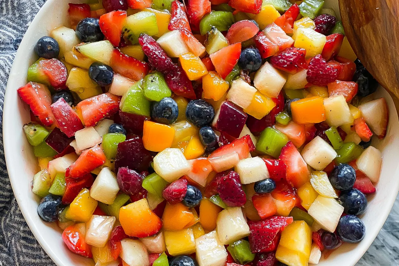 Fall Fruit Salad with Honey Lime Dressing: A Delicious Treat 2 Fall Fruit Salad with Honey Lime Dressing