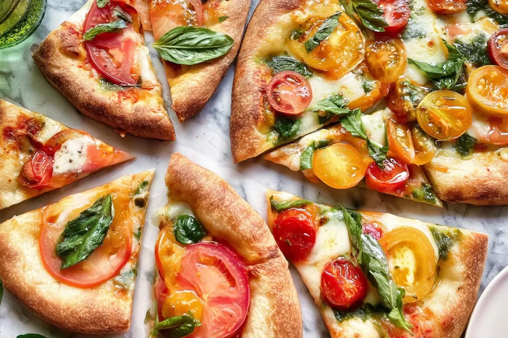 Homemade Pizza Fresh Out of the Oven