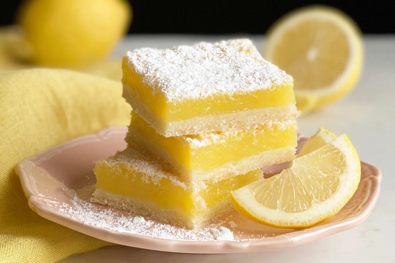 Lemon Bars: Irresistibly Sweet and Tangy Treat You’ll Love 1 Lemon Bars Freshly Baked with Lemon Zest