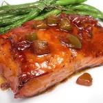 Maple Dijon Salmon: A Delightfully Sweet and Savory Dish 3 Delicious Maple Dijon Salmon on a Plate