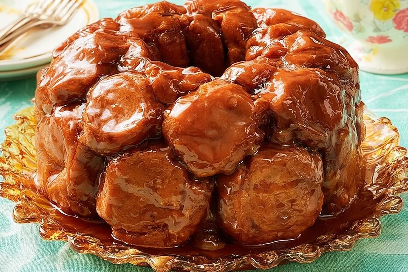 Fluffy Monkey Bread Fresh Out of the Oven