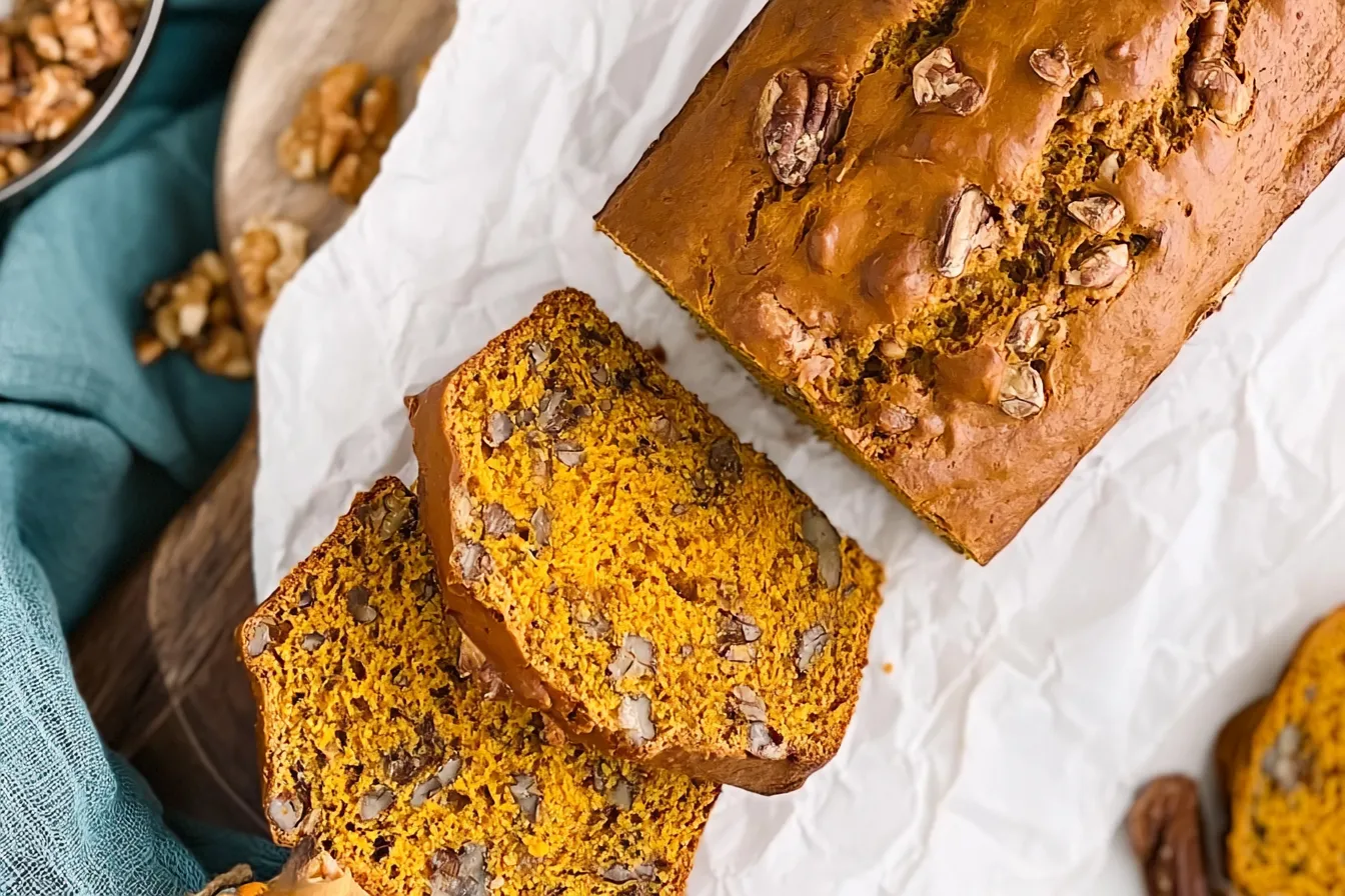 Pumpkin Banana Bread: A Cozy Fall Delight You'll Love 1 Homemade Pumpkin Banana Bread Fresh Out of the Oven