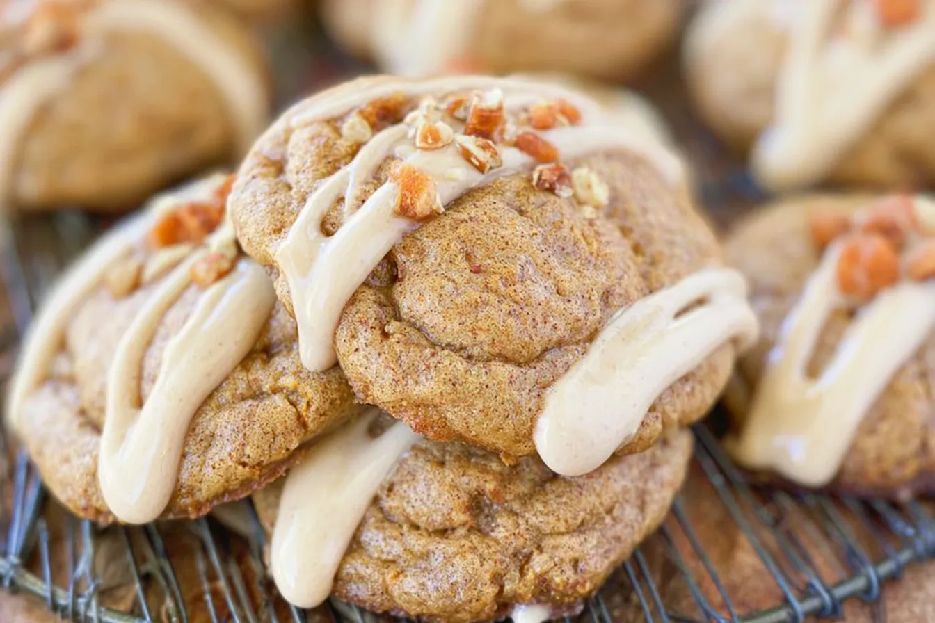 Pumpkin Spice Latte Cookies Freshly Baked