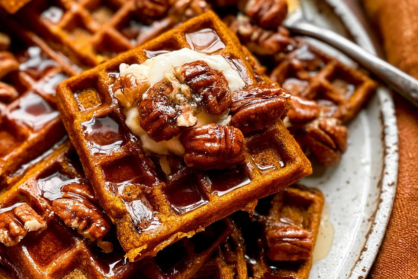 Pumpkin Waffles