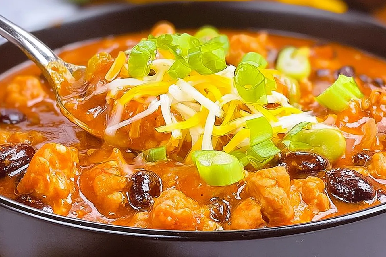 Slow Cooker Turkey Chili: A Delicious Healthy Option 2 Slow Cooker Turkey Chili