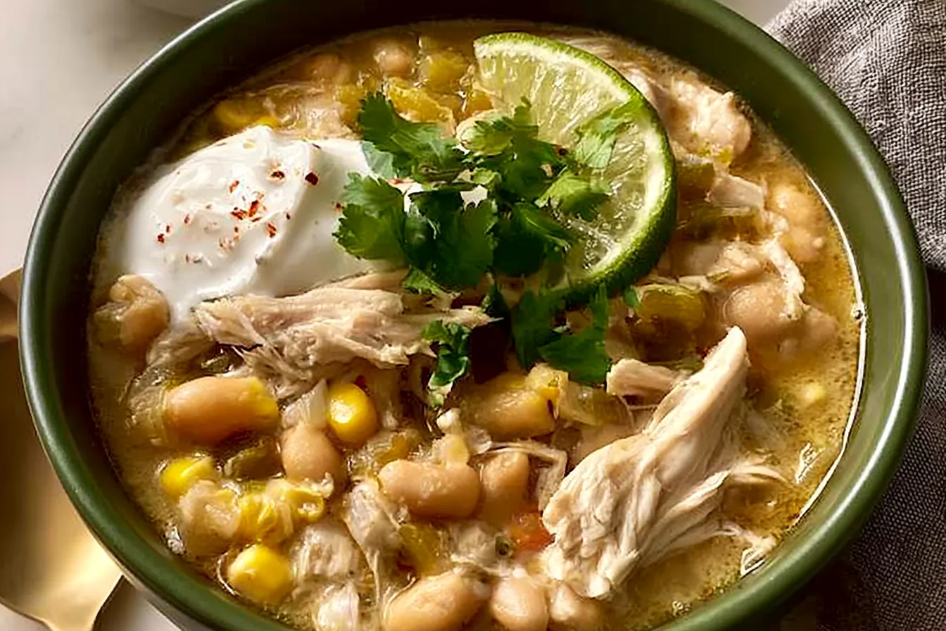 Slow Cooker White Chicken Chili: A Cozy Delight You’ll Love 2 Slow Cooker White Chicken Chili