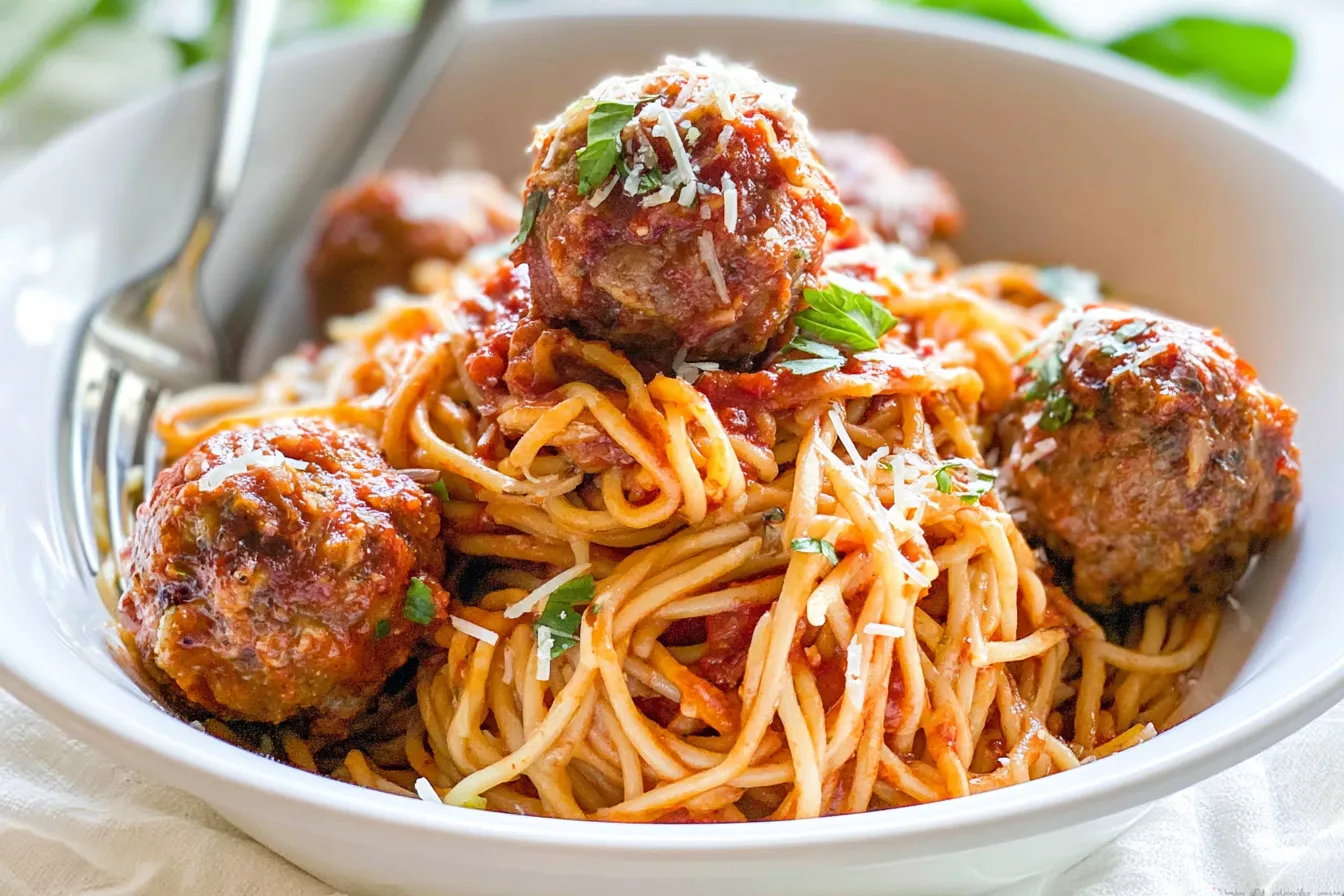 Spaghetti and Meatballs
