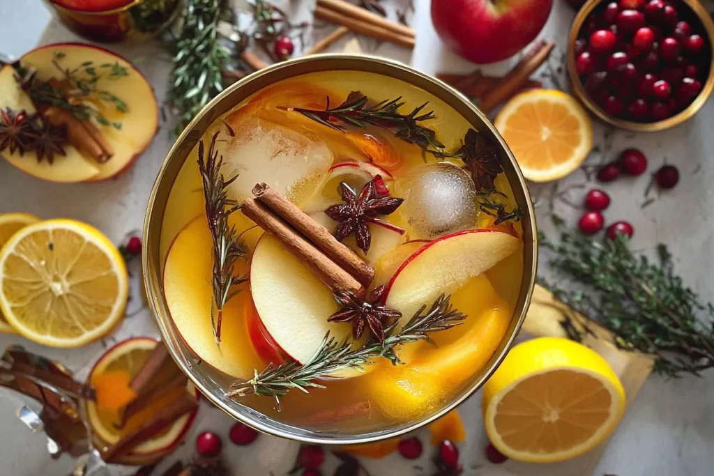 Spiced Cider Punch in a Festive Mug