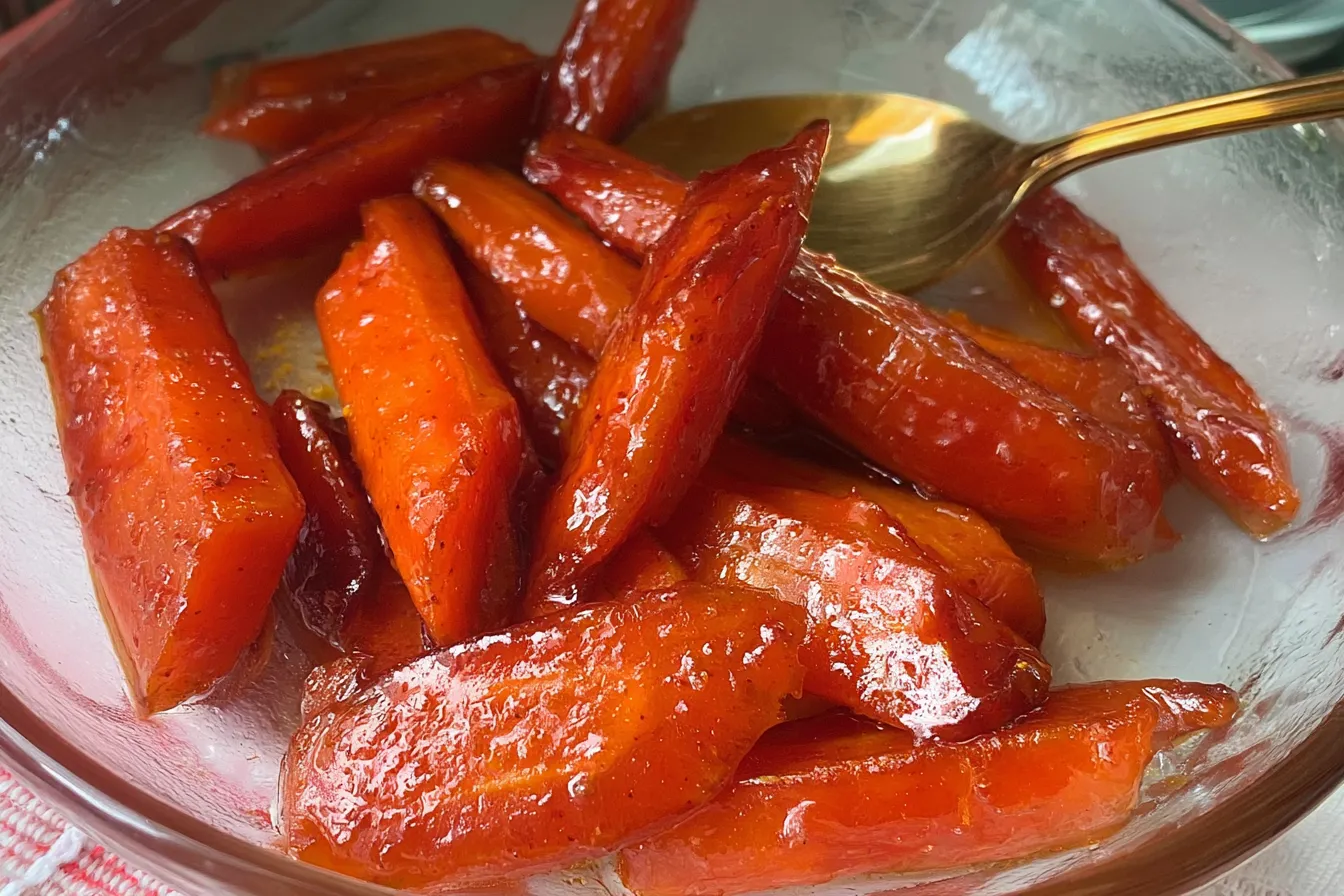 Delicious Sweet and Spicy Glazed Carrots Recipe