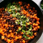 Delicious Turkey and Sweet Potato Skillet Ready to Serve